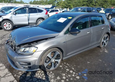 2017 Volkswagen Golf R 4-Door W/Dcc Navigation из США, поврежденный, VIN WVWWF7AU3HW083600